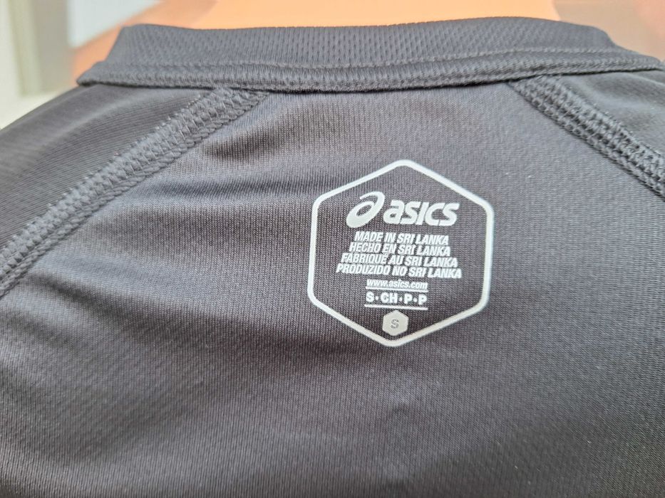 Asics Black | bust 104 cm | tricou barbat mar. 50 - 52 | S - M