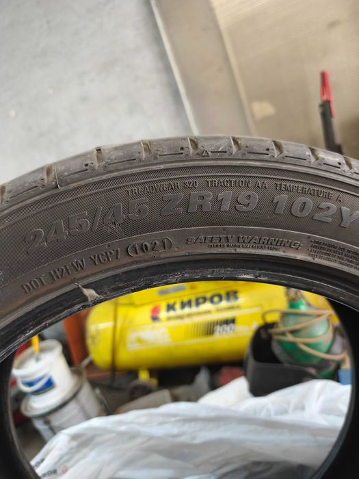 4 бр. Летни гуми 245/45/19