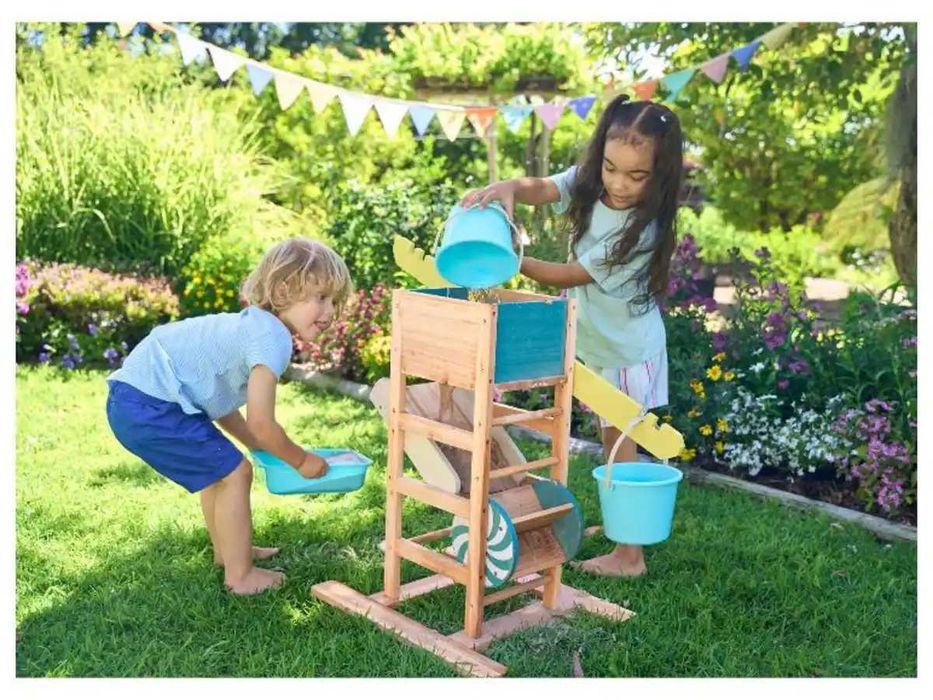 НОВИ! Пясъчник кула комплект за игра с пяськ и вода XXL