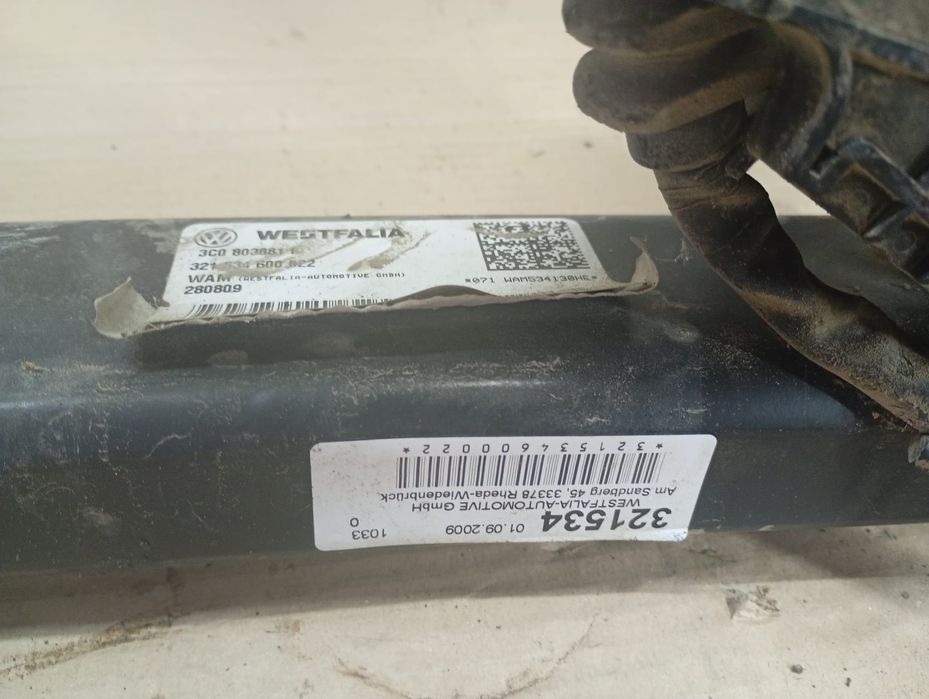 Carlig remorcare Volkswagen Passat B6 (2005 - 2010) (2.0 tdi) CBDC