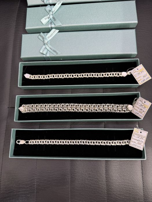 Braslet Kumush 925 Proba Garantiya 100% Serebro