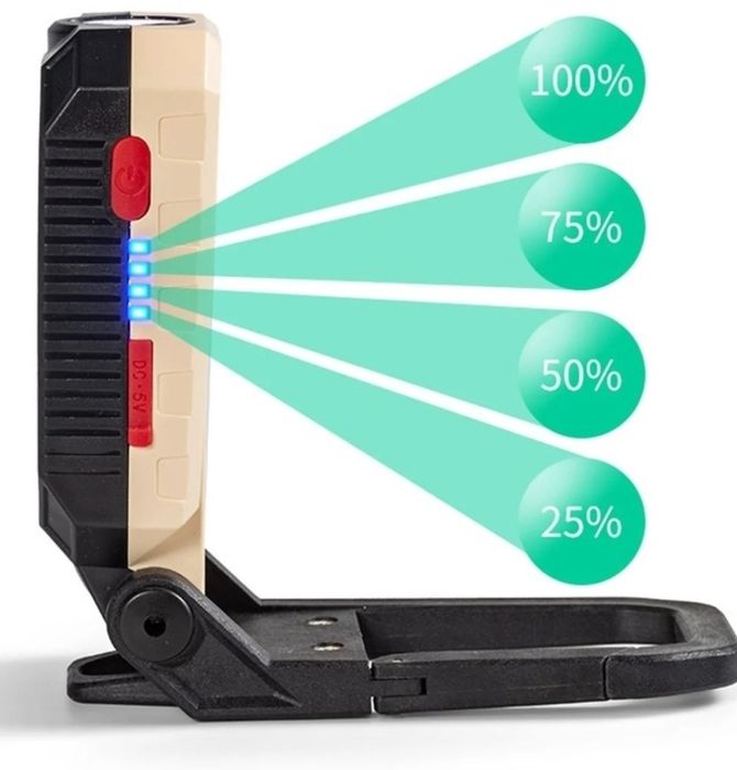 Lanterna LED portabila pliabila