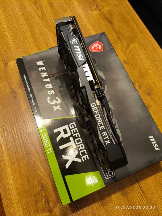 Видео Карта MSI Ventus RTX 3060 Ti