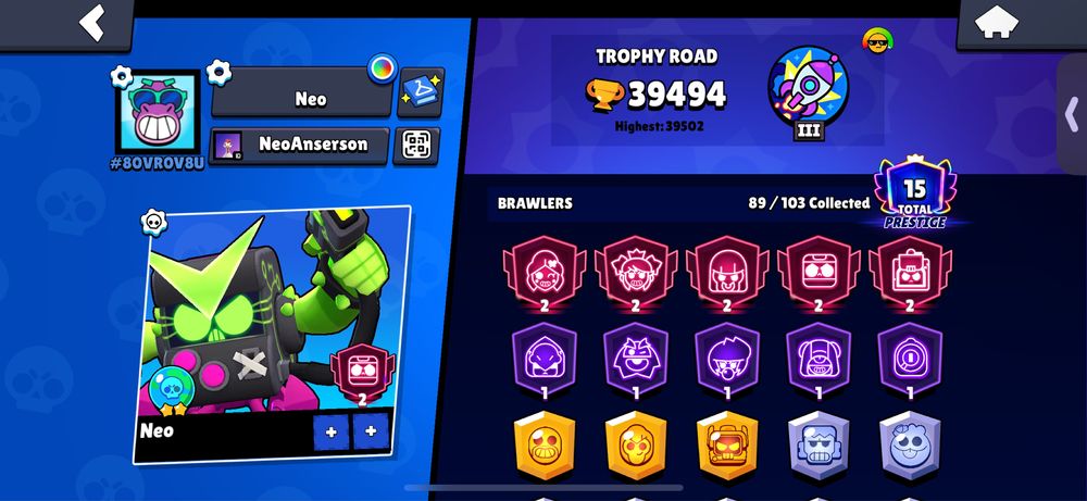 Продам аккаунт Brawl Stats