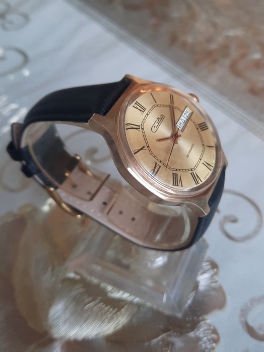 Позолоченные часы Слава-Ау1