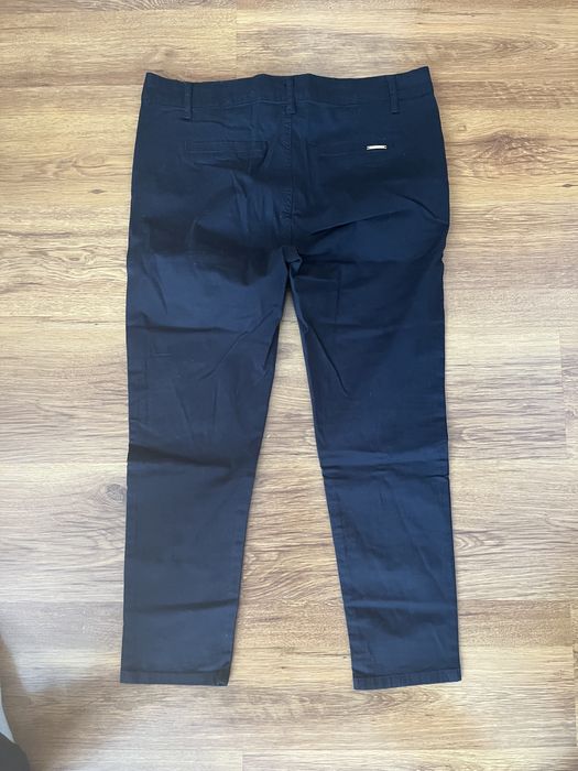 Тъмносин дамски панталон