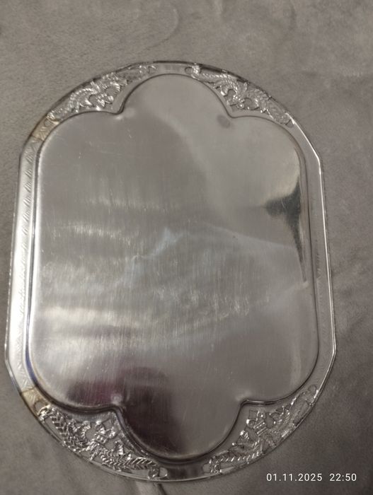 Блюдо эмалированное, советское 41,5 см,