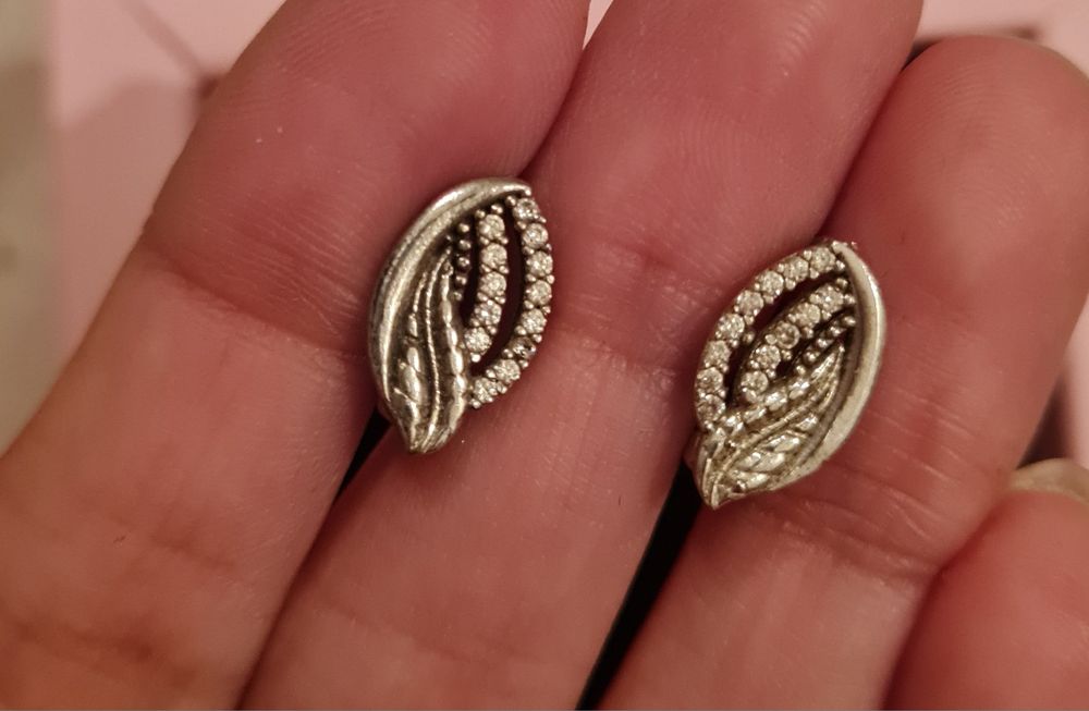 Victoria gold Обици/ Обеци сребърни