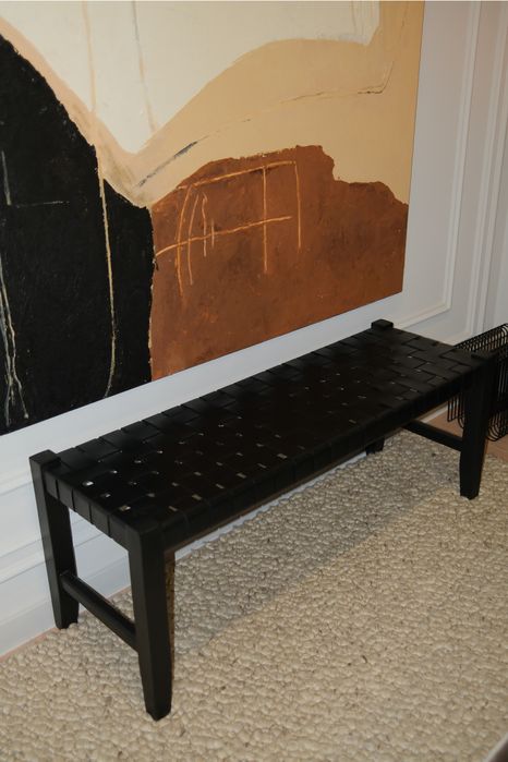 Bancheta Piele Kave Home