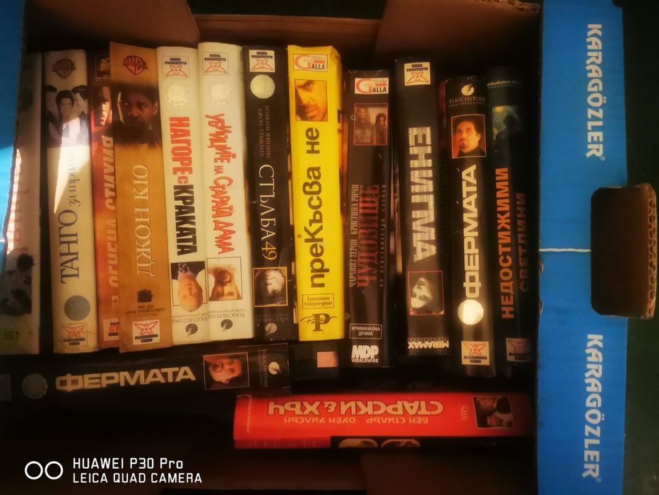 Отлични видеокасети като нови