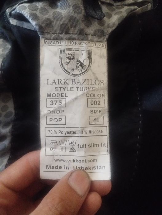 Smoking erkaklar kostyum shimi