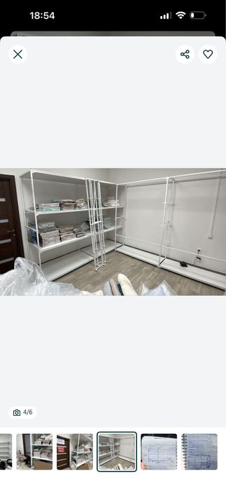 Стеллажи сборные метал / ДСП