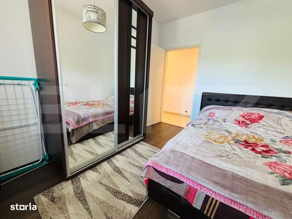 Apartament 2 camere, 48 mp, balcon panoramic, parcare inclusa, zona No