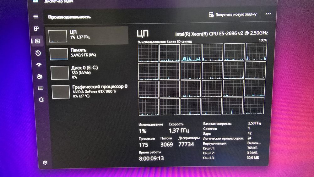 DDR3 64 gb Е5 2696