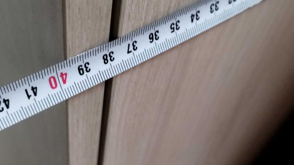 Гардероб с четири врати и рафтове - Офис шкаф -  80/40/226