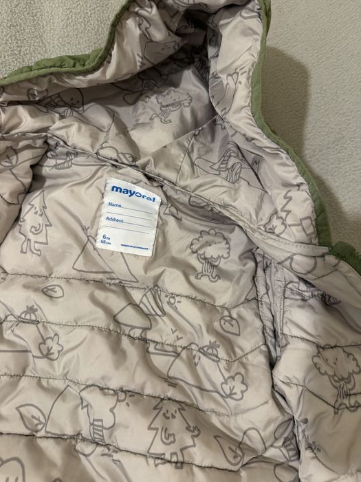 Преходно бебешко яке