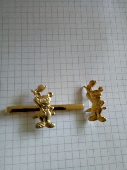 Дисни позлатени значка и игла за вратовръзка децки