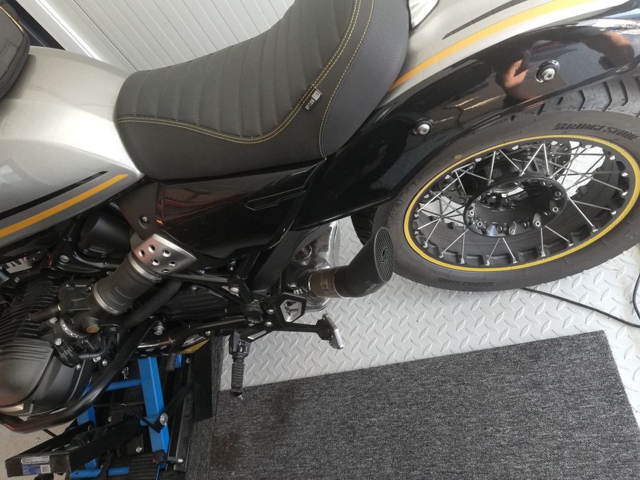 Чанта за резервоар на БМВ R ninet седалки ауспух мотоциклет