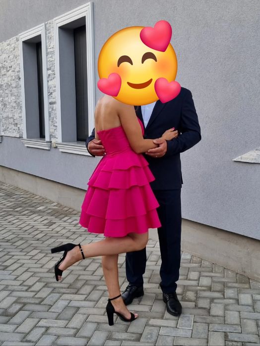 Rochie Babydoll fucsia M