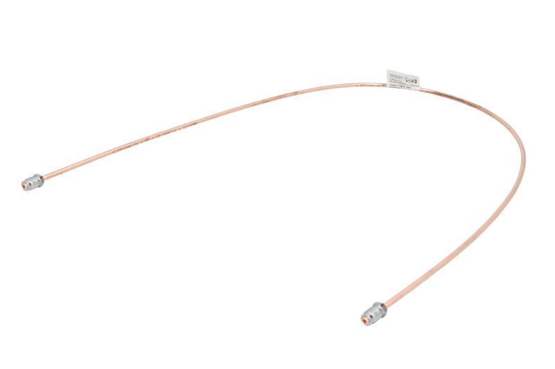 Conducta frana cupru cu niplu diametru 4,75 mm, filet exterior plin, Grosime perete 0,9 mm, filet M10x1/M10x1, lungime 1000 mm