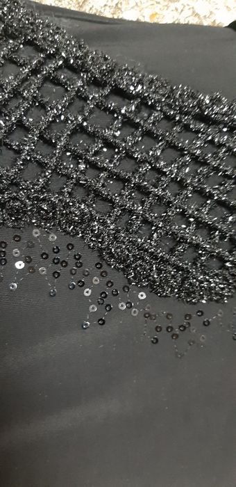 Черное платье. Нарядное.