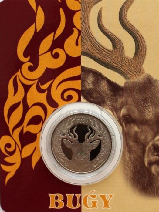 Продам монету Олень в блистере