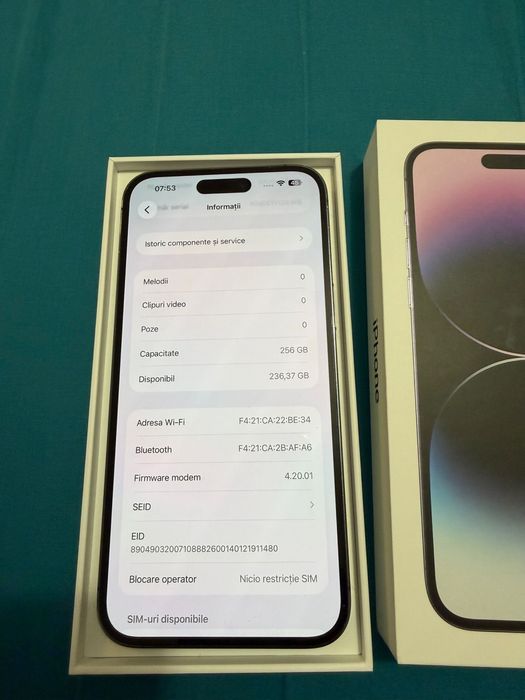 Iphone 14 pro max 256Gb