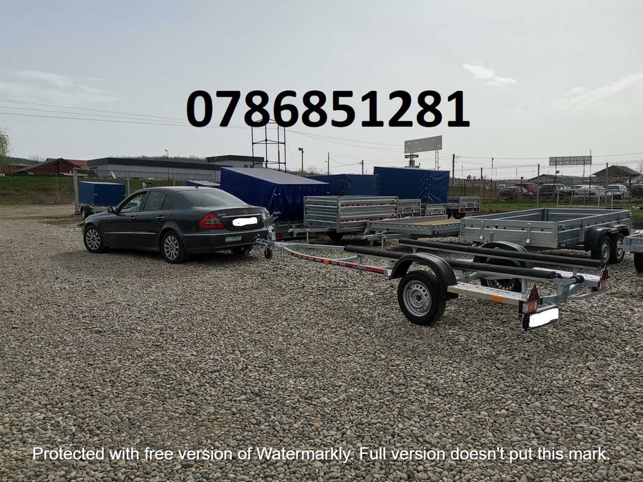 Platforma Auto Transport Repo Remorca Peridoc Remorca Trailer 2T-2.7T