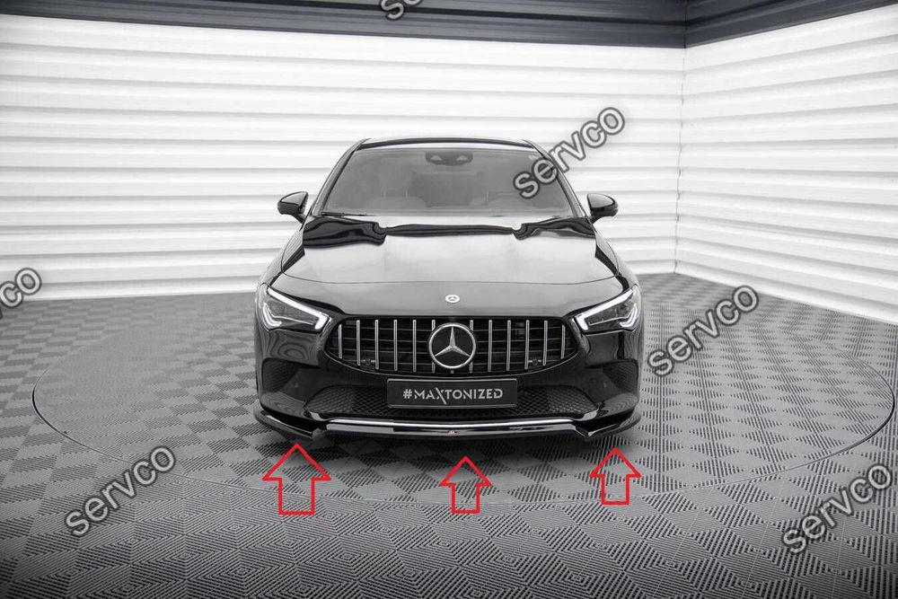 Pachet Body kit tuning Mercedes CLA C118 Coupe 2019- v1 Maxton Design
