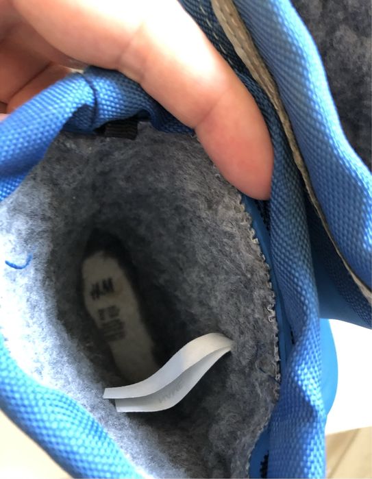 Cizme de ploaie/cauciuc, captusite cald, marimea 28/29