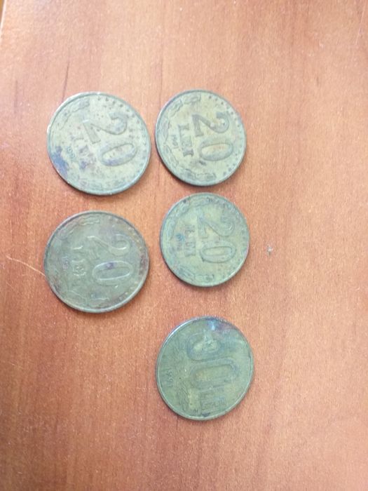 Monede 20 lei și 50 lei