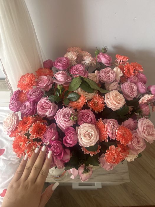 Большой букет цветов
