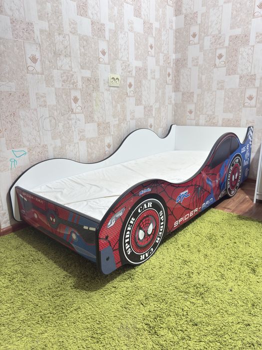Кровать-машина Человек паук