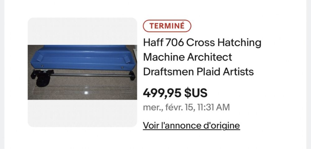Mid century rigla arhitect Haff