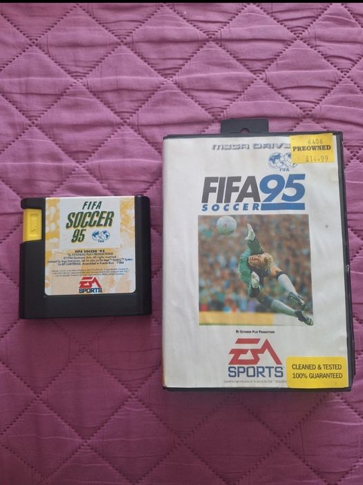 Fifa soccer 95 sega mega drive