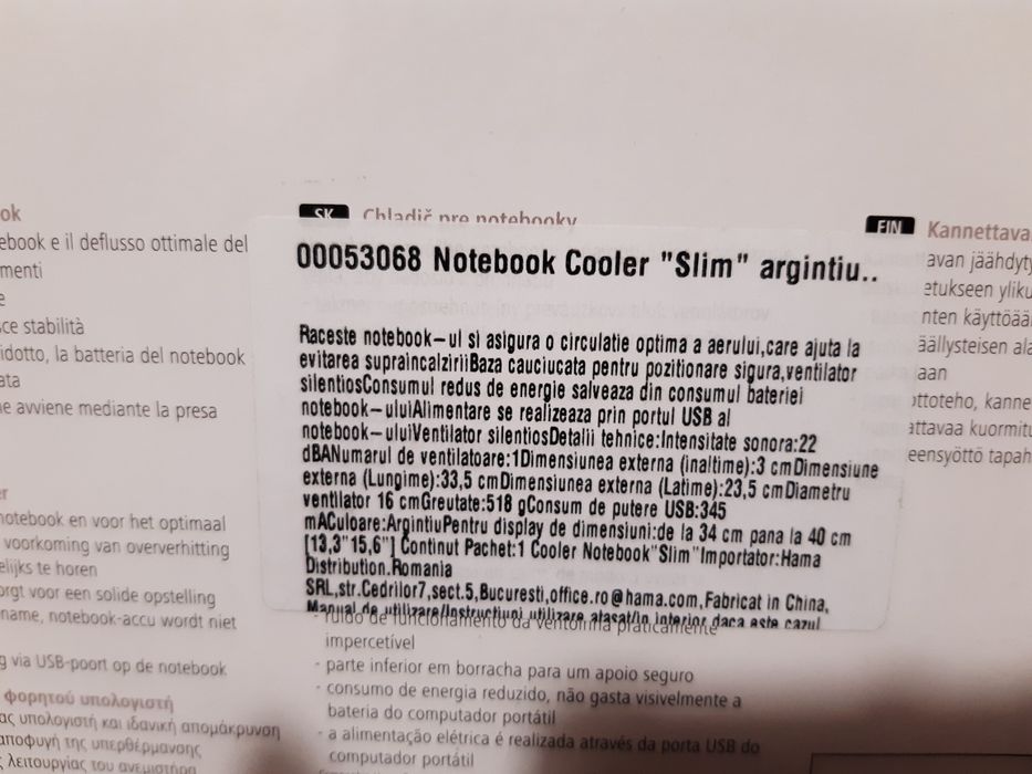 Suport răcire notebook