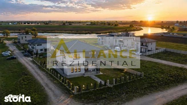 Vila individuala cu vedere la lac ~ 5 camere 3 bai ~ teren 431mp