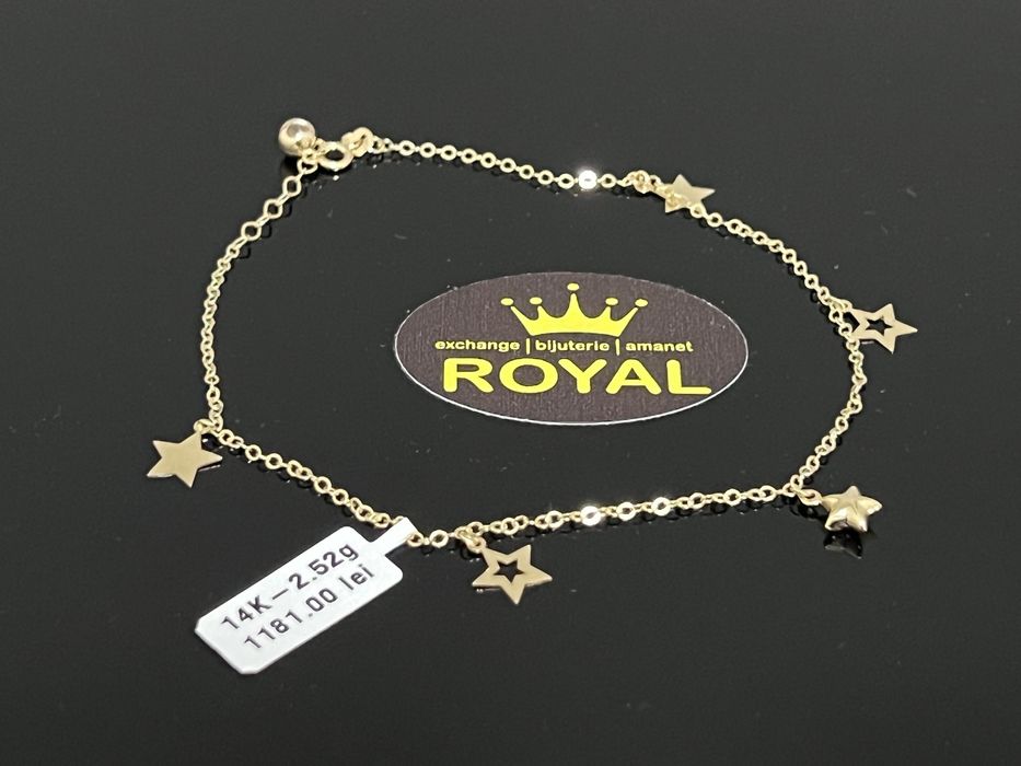 Bijuteria Royal CB : Bratara dama aur 14k 2,52 grame