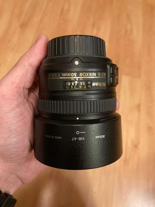 Obiectiv Nikon 50mm 1.8