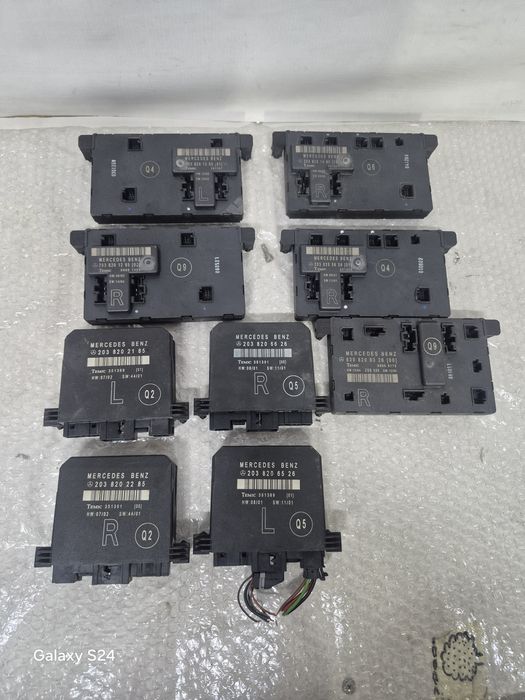 Блок комфорта двери Mercedes W203 W463