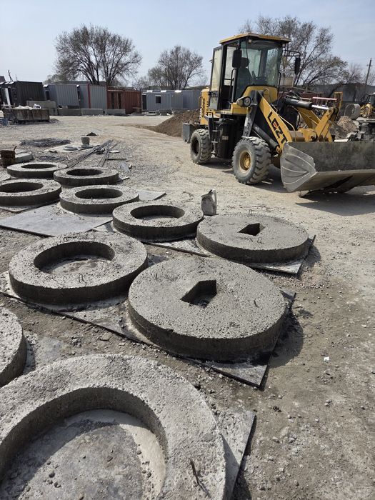 Бетонные кольцы септика