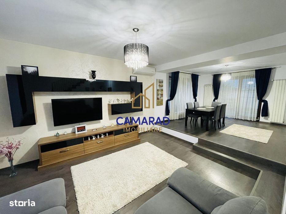 Vila spatioasa de inchiriere – 4 camere + garaj, teren 605mp - Berce