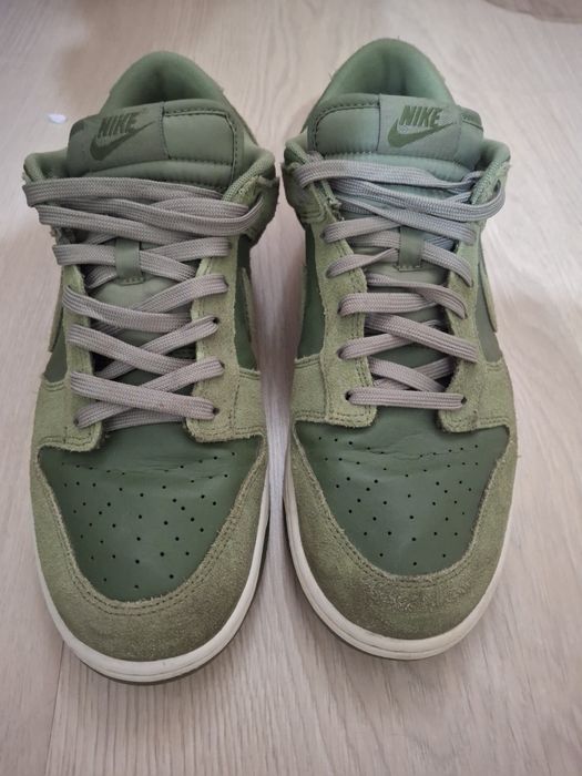 nike dunk low palm green