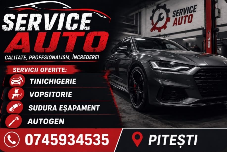 Tinichigerie/vopsitorie auto