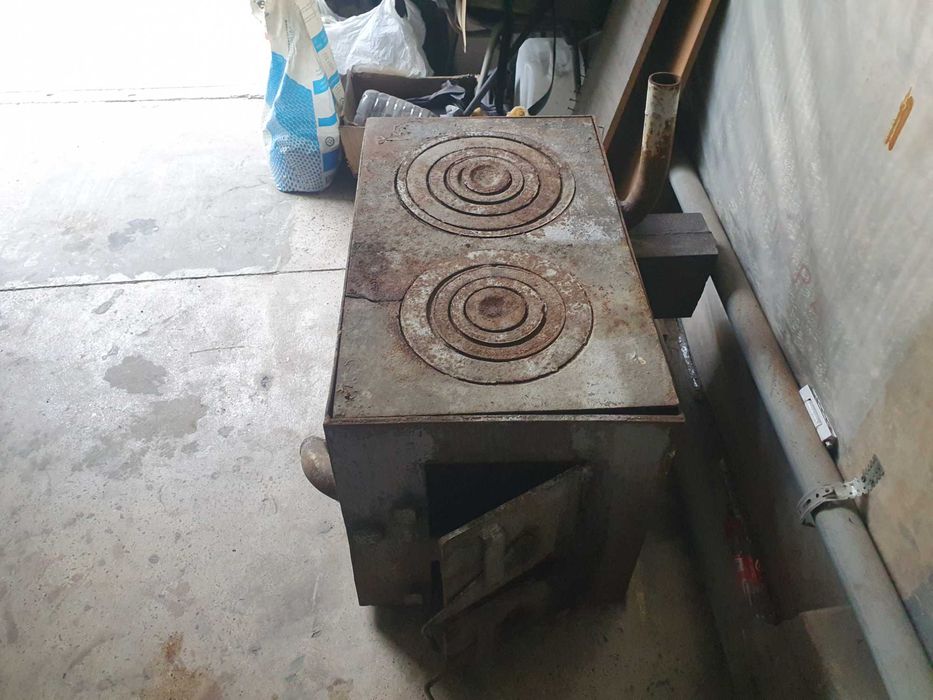 Печ на угле и электрический