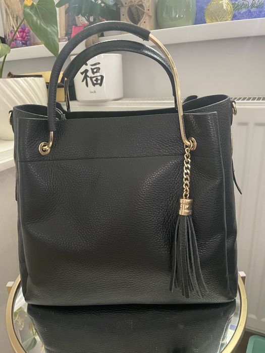 Geanta Neagra Piele Naturala