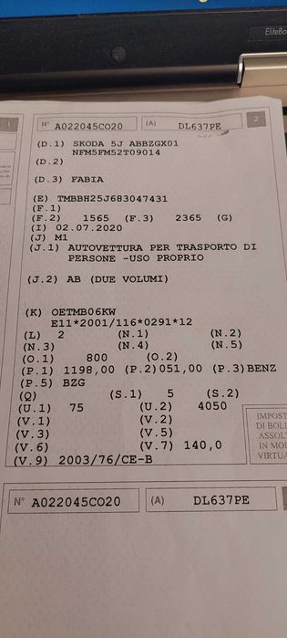 Skoda Fabia 1,2 i
2007, Бензин, Ръчни скорости, 70к.с. За части