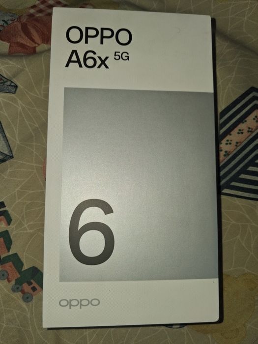 Oppo A6x 5g mov nou la cutie  4/128gb dual sim liber de retea desfacut cutia pt proba