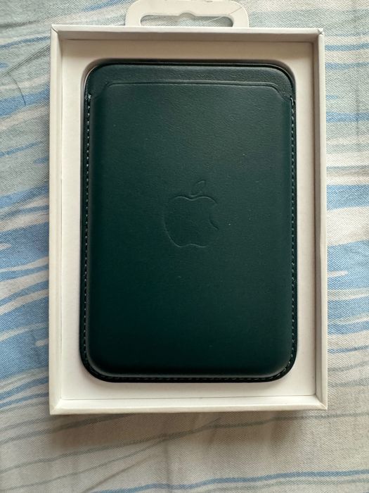 Apple wallet Original de piele cu animatie si Cutie originala