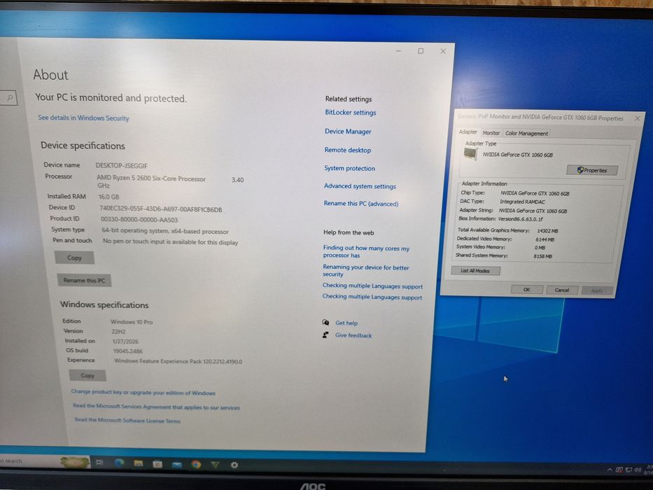 Pc gaming complet